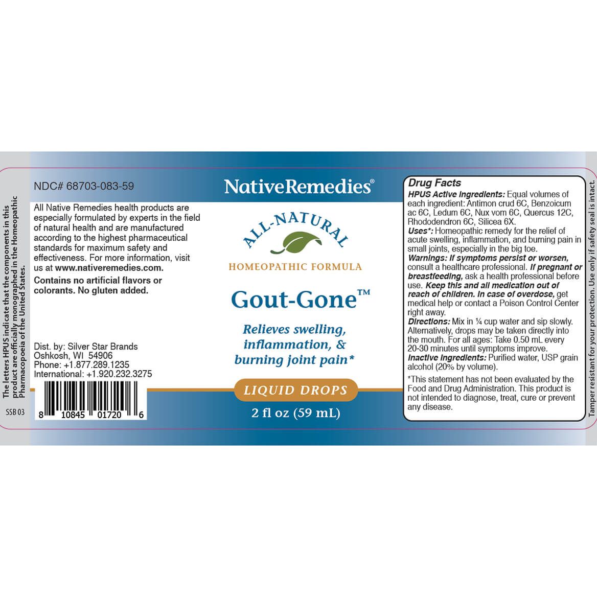 NativeRemedies® Gout-Gone™-343694