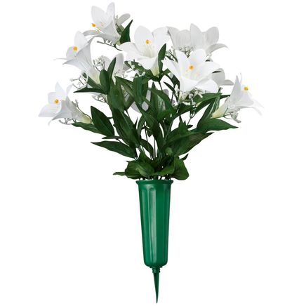 Easter Lily Memorial Bouquet by OakRidge™-345023
