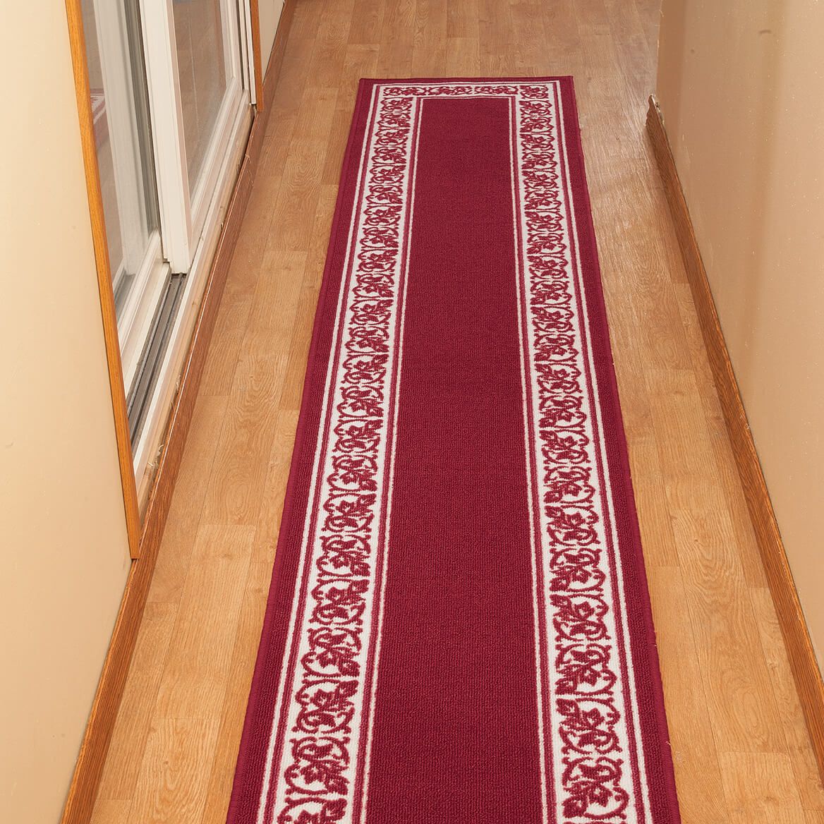 Floral Border Rug