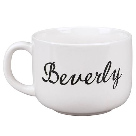 Personalized Script Soup Mug, 22 oz-345434