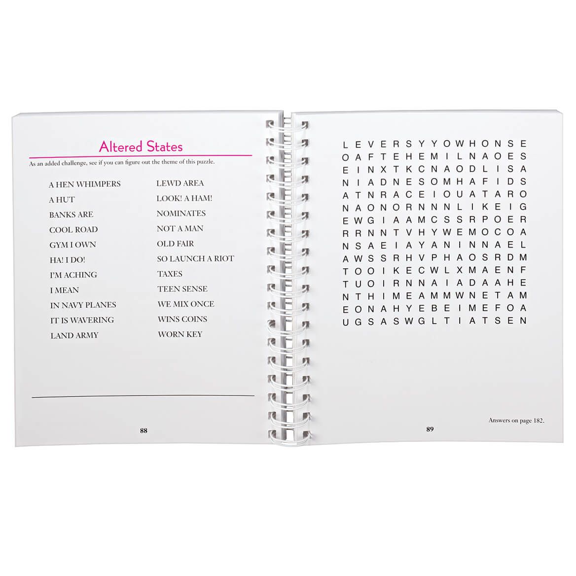 Large Print Word Search Book-345483