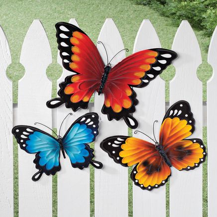 Metal Butterflies by Fox River™ Creations - Set of 3-348813