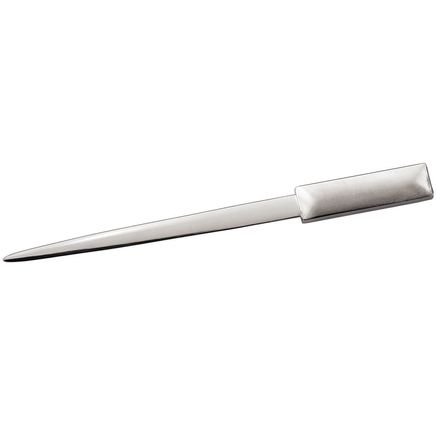 Two-Tone Brushed Metal Personalized Letter Opener-349160