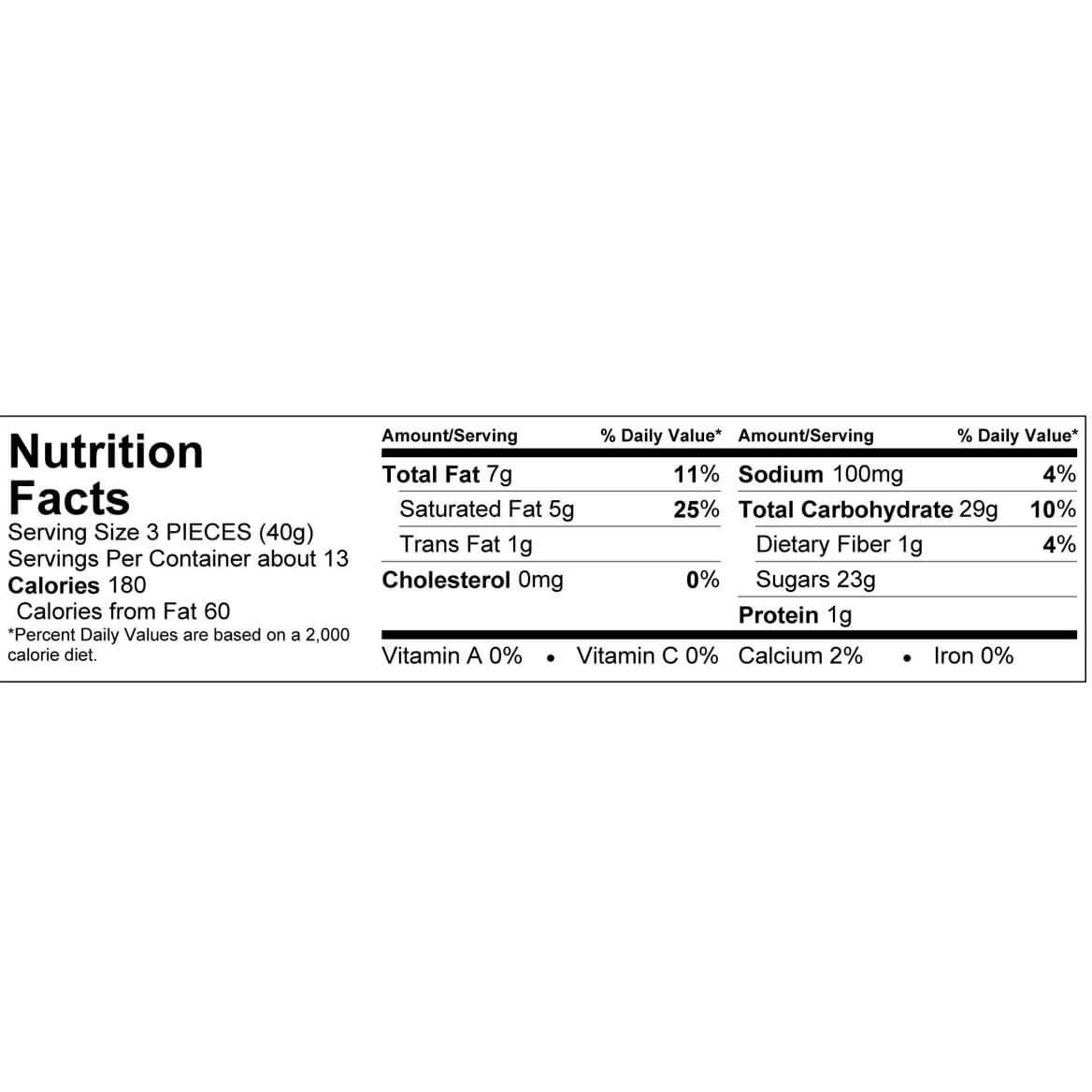 Caramel Coconut Fudge Stacks 16 oz-349889