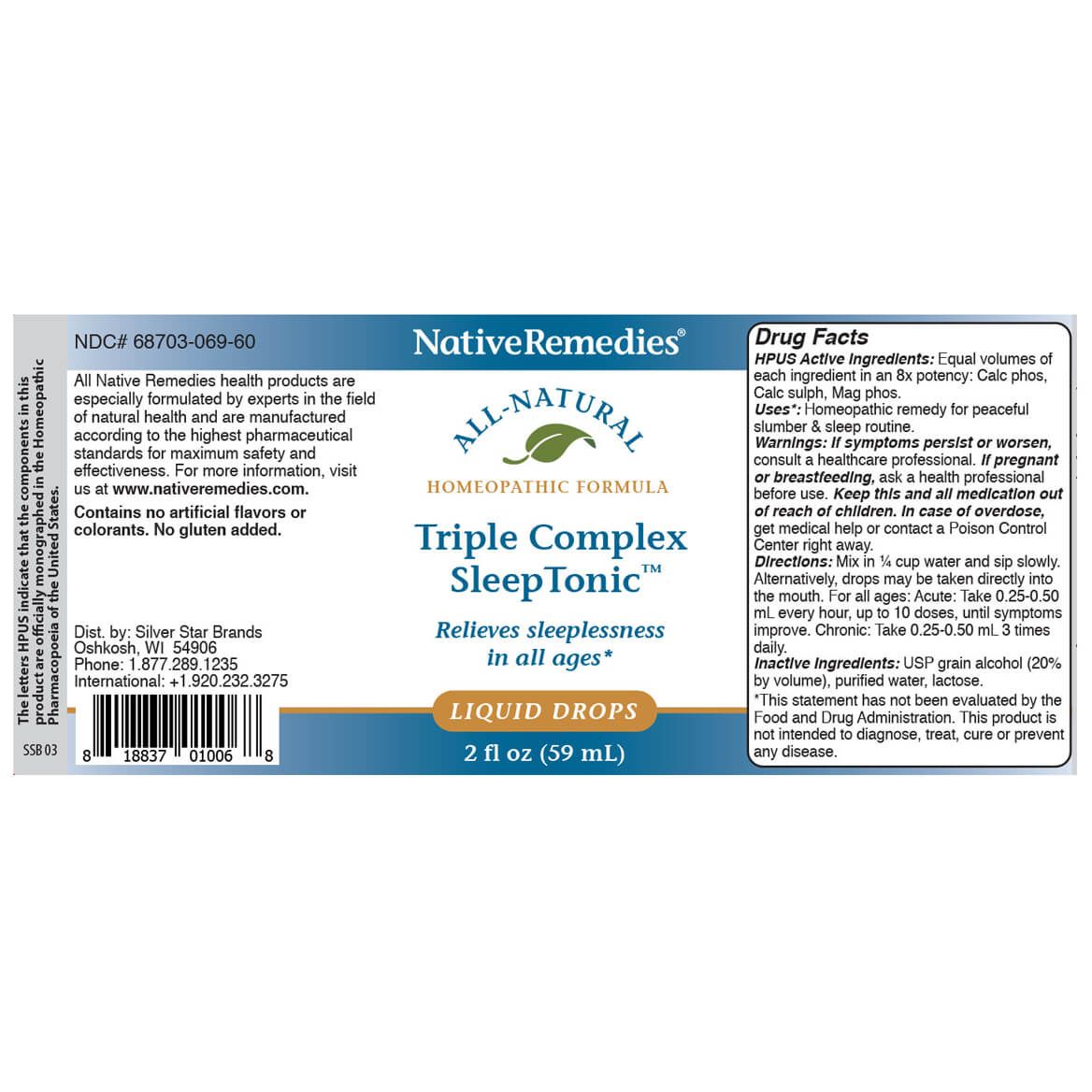 NativeRemedies® Triple Complex Sleep Tonic™-350103