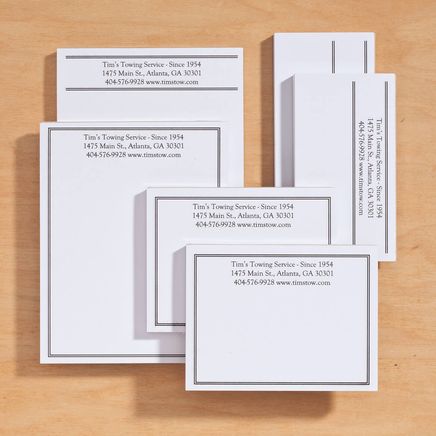 Personalized Classic Business Notepads Refill Set of 6-350387