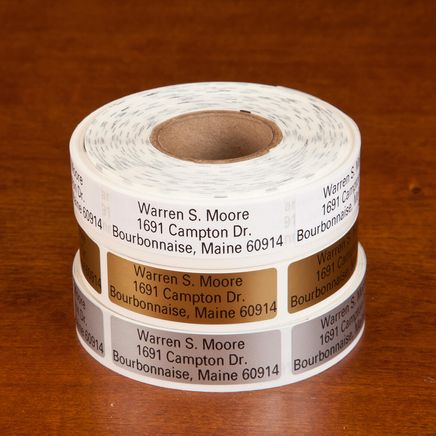 Large Print Self-Stick Address Labels, Roll of 500-350736
