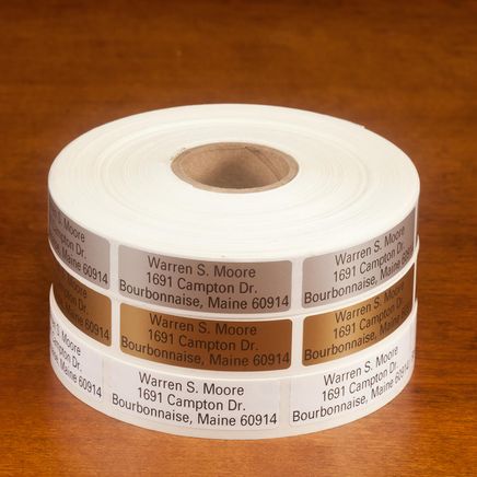 Large Print Self-Stick Address Labels, Roll of 1000-350737