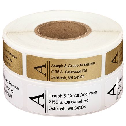 Bold Initial Address Labels, 500-351394