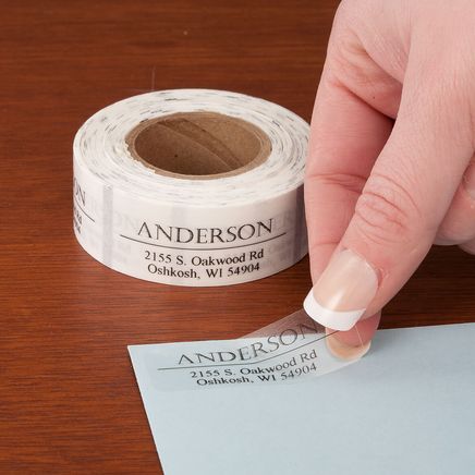 Personalized Bold and Centered Address Labels, 200-351398