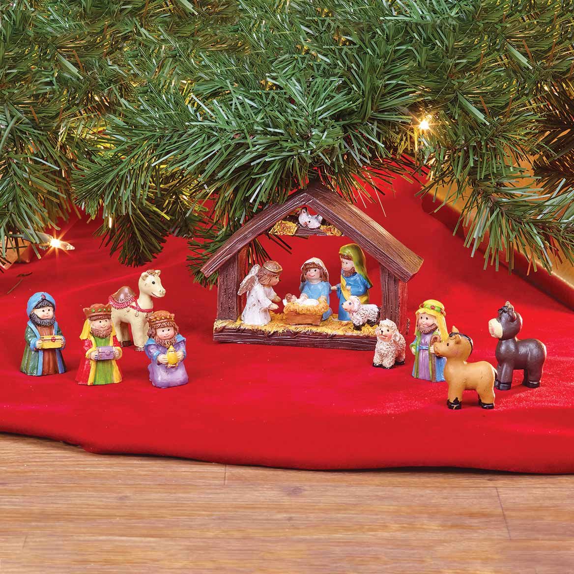 Resin Tabletop Nativity Set-351838