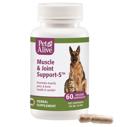 PetAlive® Muscle and Joint Support™ - 60 Veggie Capsules-351882