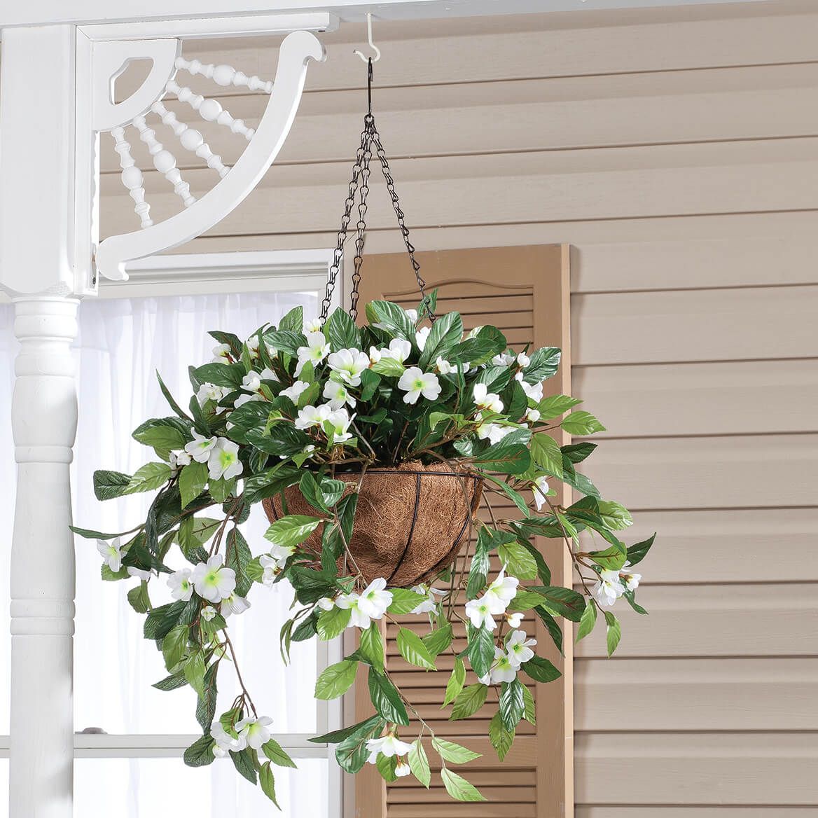 Fully Assembled Impatiens Hanging Basket by OakRidge™