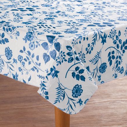 Flowing Flowers Vinyl Table Cover By Home-Style Kitchen™-355907