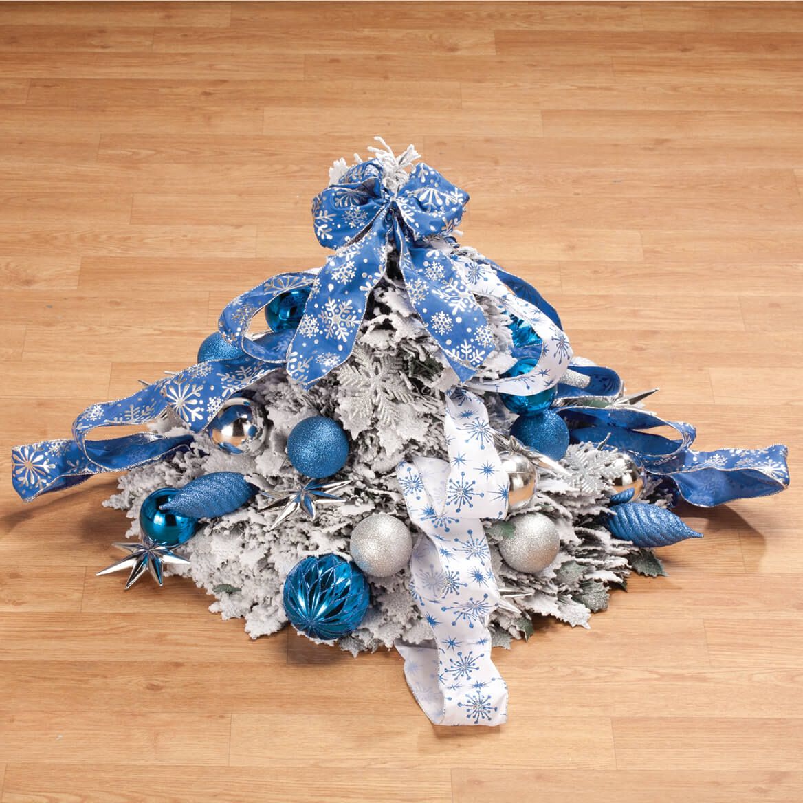 4' Snow Frosted Winter Style Pull-Up Tree by Holiday Peak™-356286
