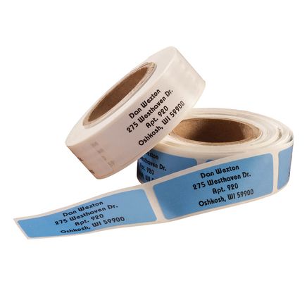 Colorful Address Labels Block Rolls of 200-357457