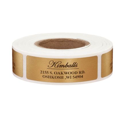 Personalized Elegant and Centered Address Labels 200-357465