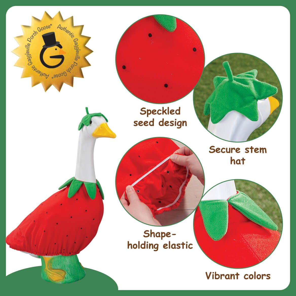 Strawberry Large Goose Outfit by Gaggleville®-358654