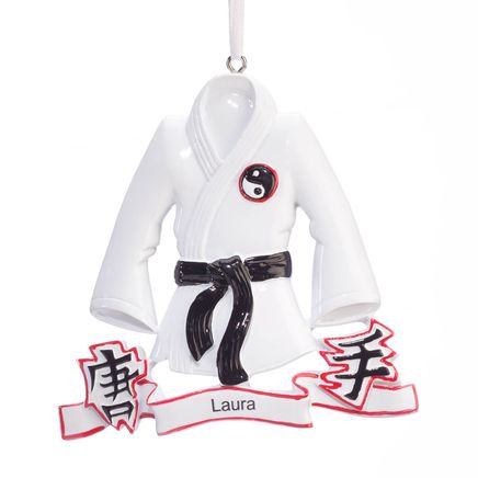Personalized Karate Ornament-360902