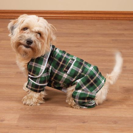 Green Plaid Dog Pajamas-361473
