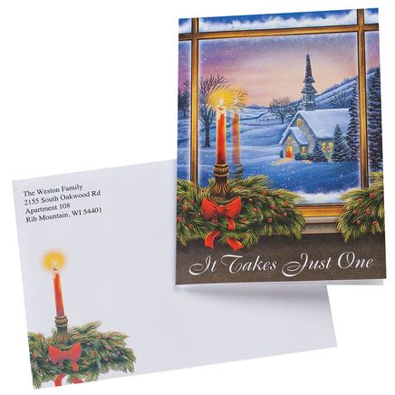It Takes Just One Christmas Card Set of 20-363926