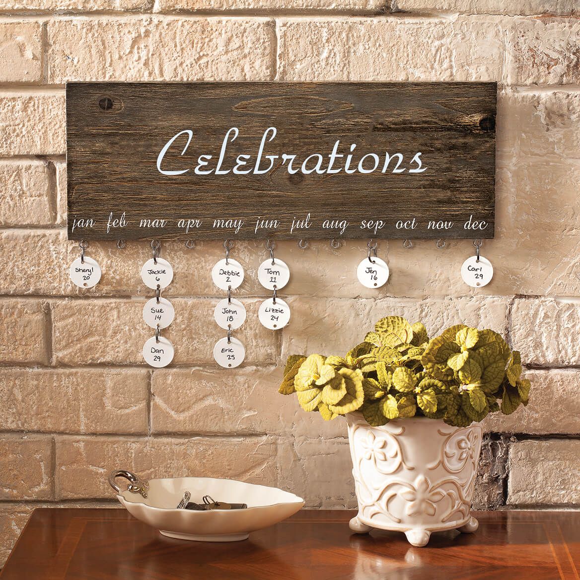 Personalized Dates to Remember Wall Hanging-364601