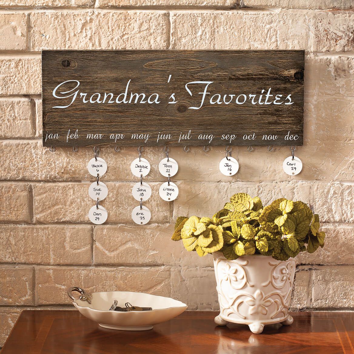 Personalized Dates to Remember Wall Hanging-364601