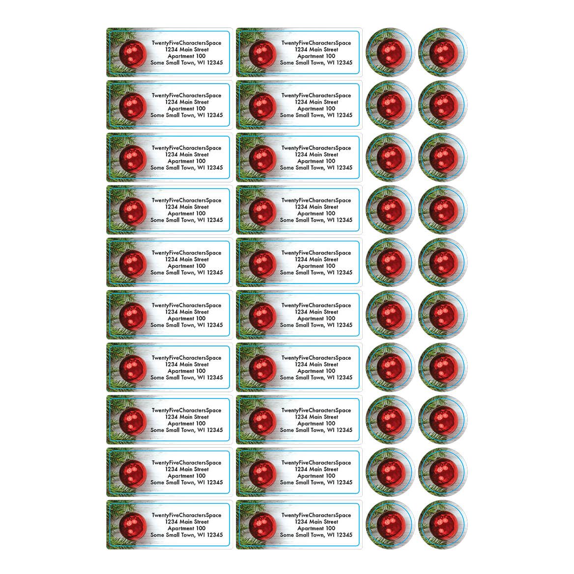 Personalized Peace, Hope, Christ Address Labels & Seals 20-364773