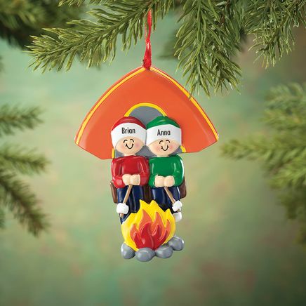 Personalized Camping Family Ornament-365442