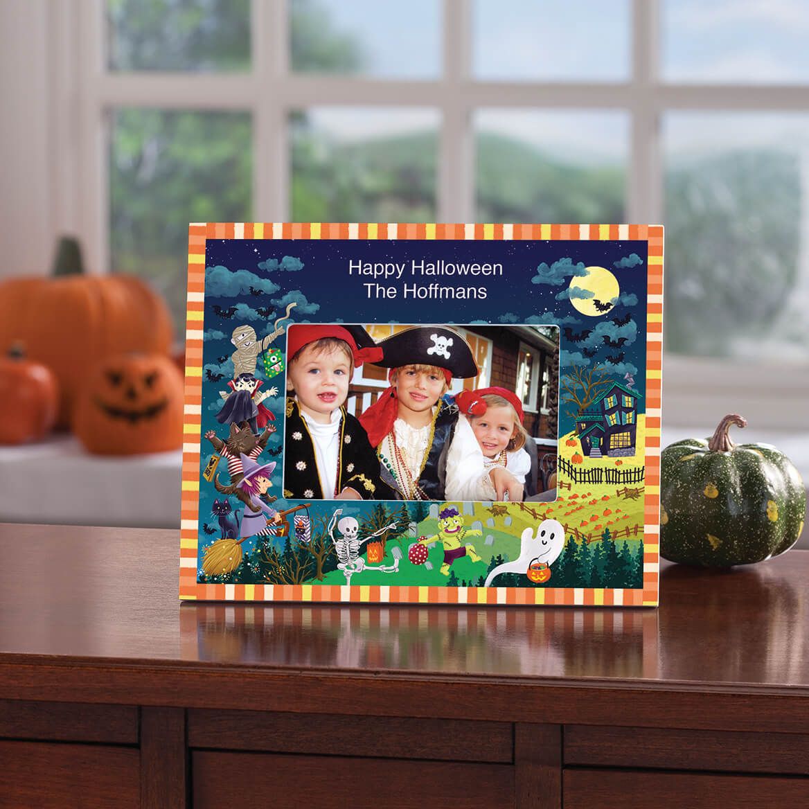Personalized Haunted Party Halloween Frame-365634