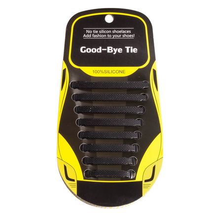 Silver Steps™ No Tie Stretch Shoe Laces-366371