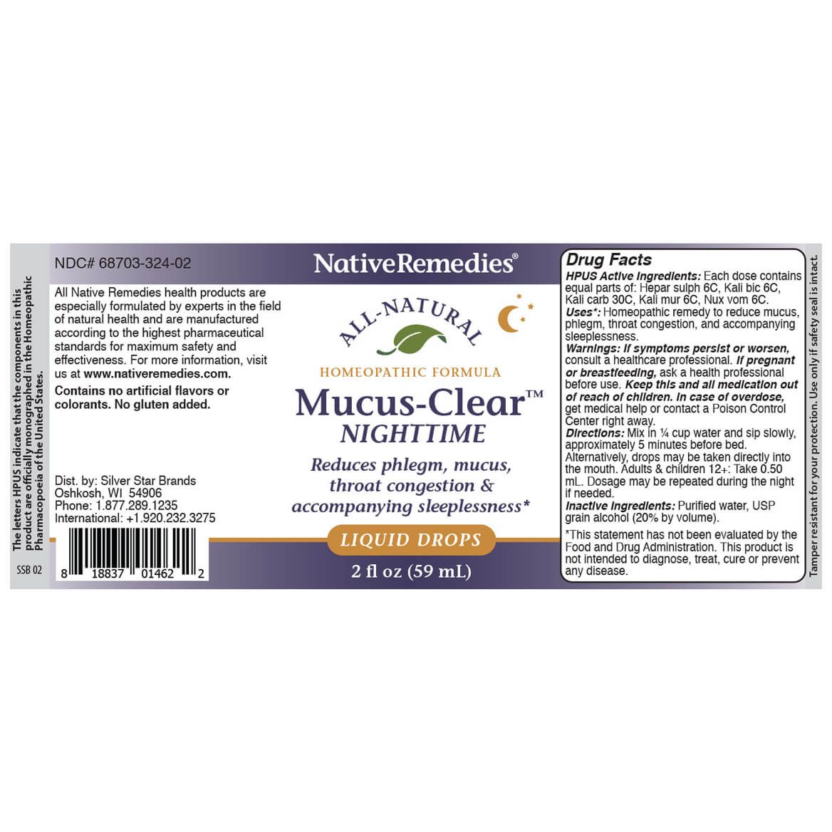 NativeRemedies® Mucus-Clear™ Nighttime-367338