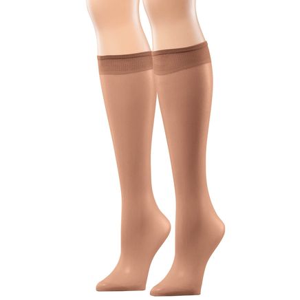 Nylon Knee Highs, Set of 20 Pairs-367416