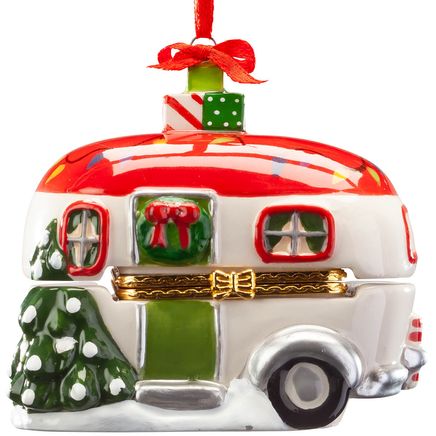 Vintage Camper Ornament Trinket Box-368107