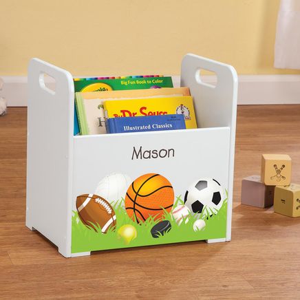 Personalized Sports-Themed Book Caddy-368442