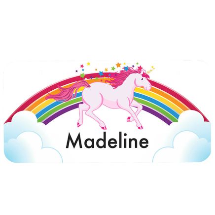 Personalized Unicorn License Plate, 3" x 6"-368976