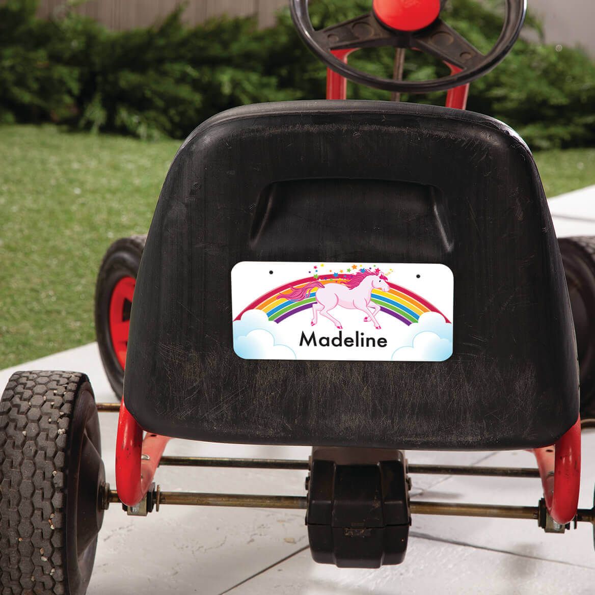 Personalized Unicorn License Plate, 3" x 6"-368976
