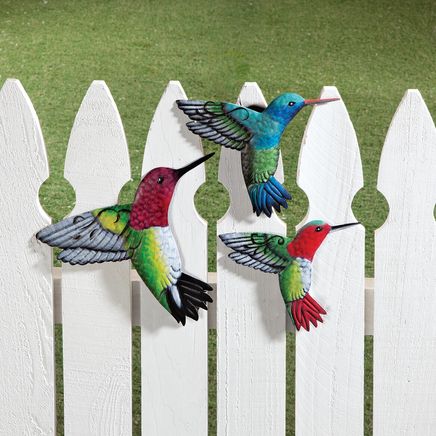 Metal Hummingbird Hangers, Set of 3 by Fox River™ Creations-369033