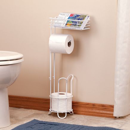 Bathroom Roll and Phone Holder-369619