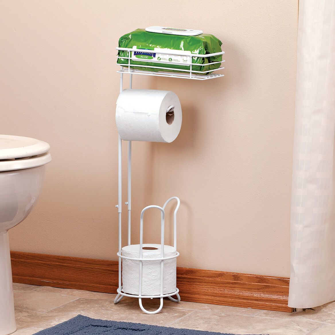 Bathroom Roll and Phone Holder-369619