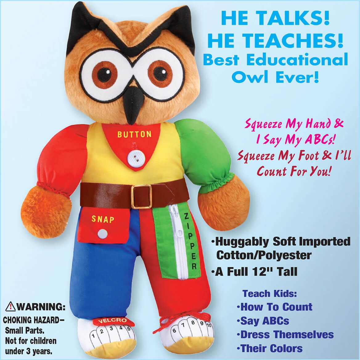 Talking Teaching Wise Old Owl-369944