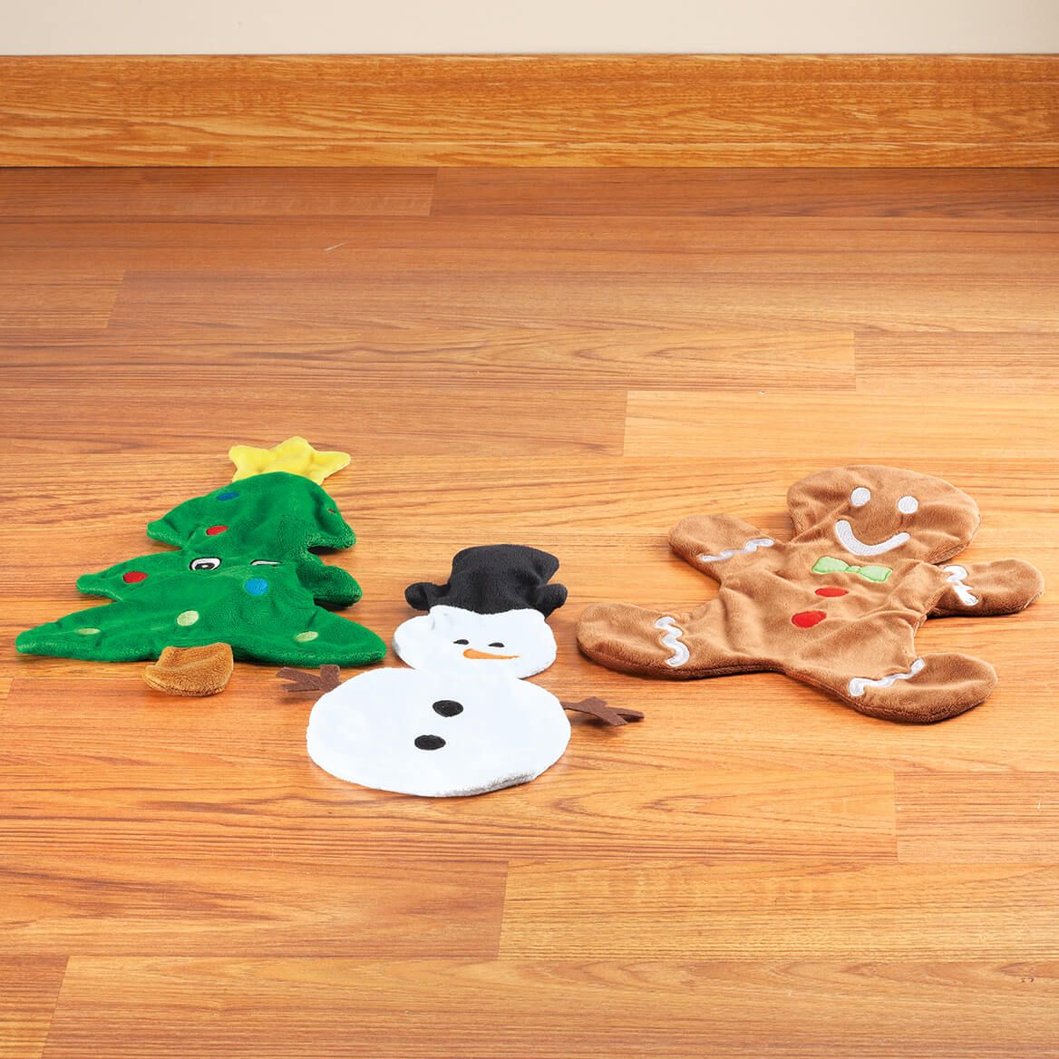 Stuffing Free Christmas Dog Toys, Set of 3-370667