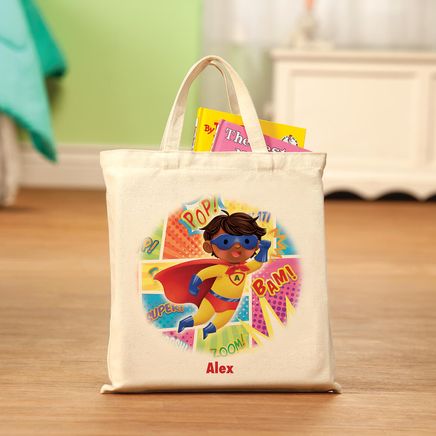 Personalized Boy Superhero Tote-370673
