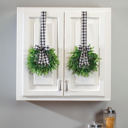 Indoor Window Wreaths, Set of 2-370869