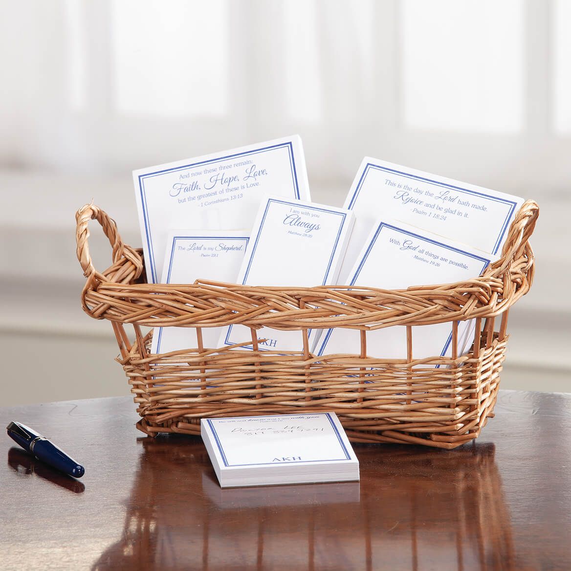 Personalized Basketful of Notes with Bible Quotes-371296