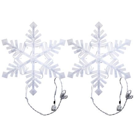 Lighted Snowflake, Set of 2-371414