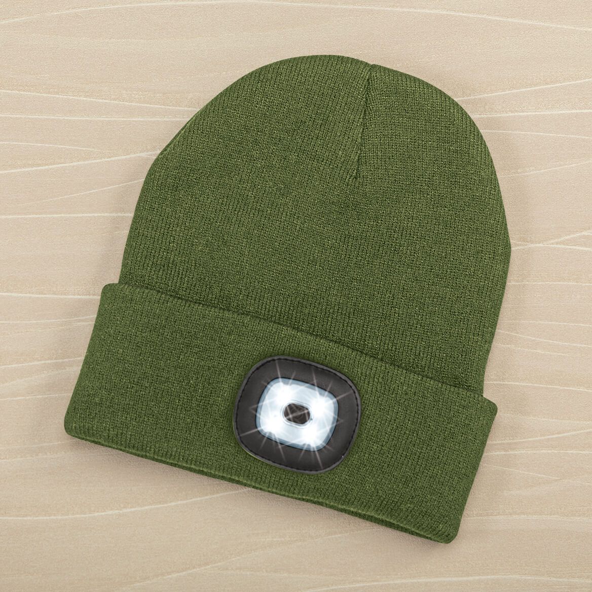 Rechargeable LED Light Knit Hat-372349