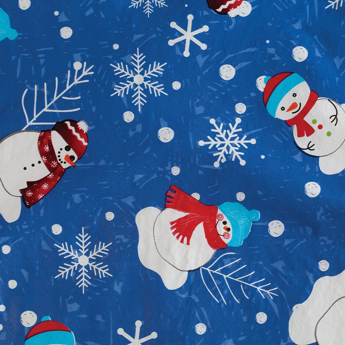 Snowman Fun Vinyl Table Cover by Chef's Pride™-372388