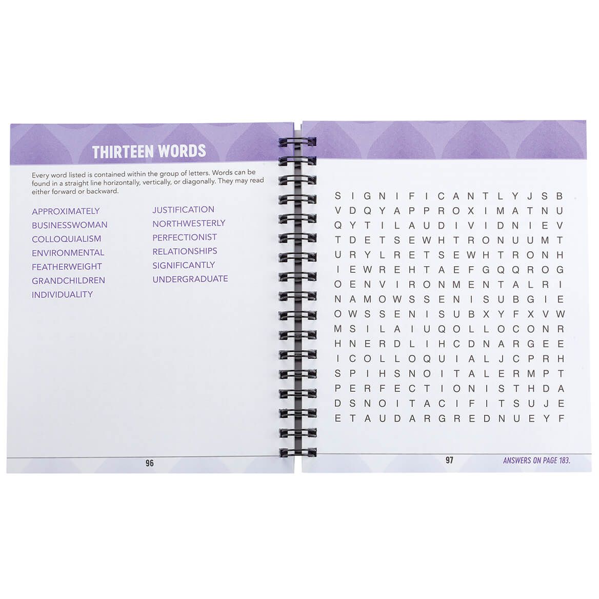 Brain Games® Swirls Design Large Print Word Search Puzzles-372568