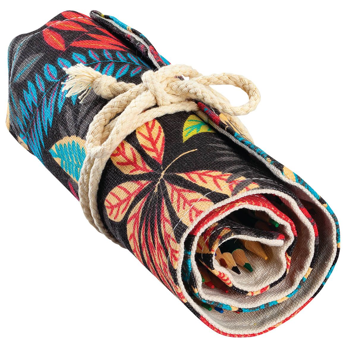 Colored Pencil Colorful Leaves Roll 48-Pc. Set-372768